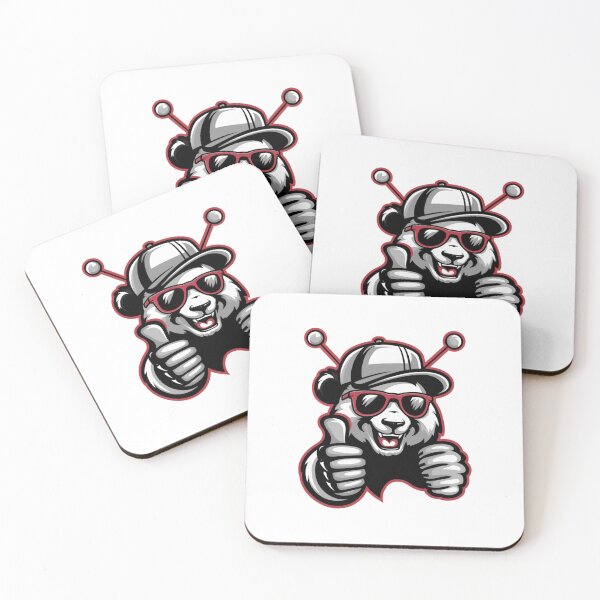Item preview, Panda with antennas designed and sold by FusiTink.