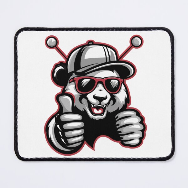 Item preview, Panda with antennas designed and sold by FusiTink.