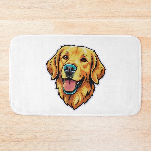 Item preview, Golden Retriever Smiles: Pure Canine Happiness designed and sold by ArtCreator2023.