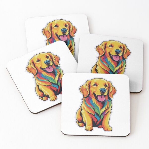 Item preview, Golden Retriever Delight: A Furry Friend for Life designed and sold by ArtCreator2023.