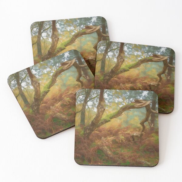 Item preview, Autumn woodland digital oil painting designed and sold by RobThorley.