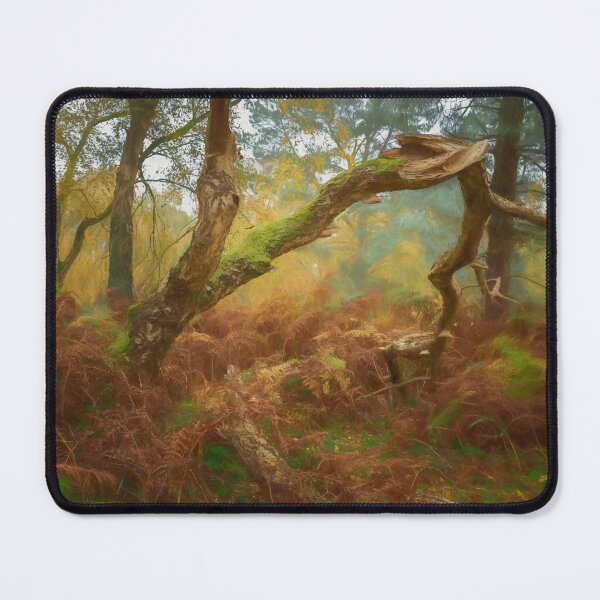 Item preview, Autumn woodland digital oil painting designed and sold by RobThorley.