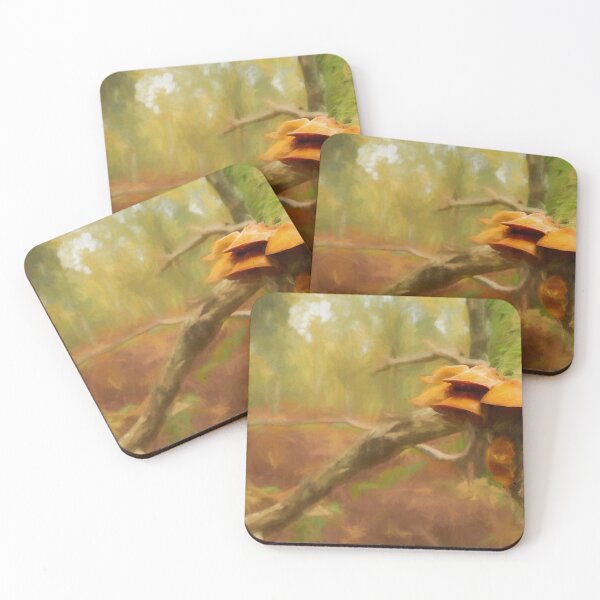 Item preview, Autumn woodland digital oil painting designed and sold by RobThorley.