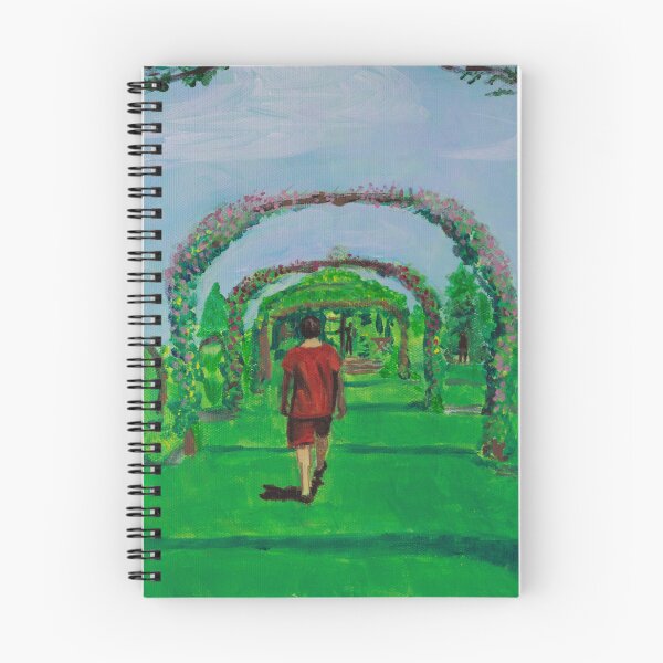 Item preview, Man in red in the garden designed and sold by StudioMari.