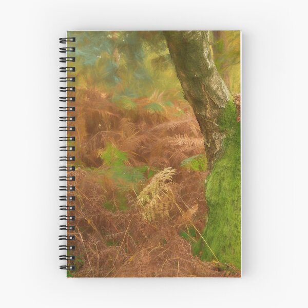 Item preview, Autumn woodland digital oil painting designed and sold by RobThorley.