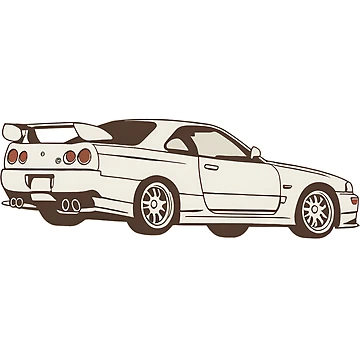 Artwork thumbnail, GT-R R34 by VintageVelocityCars