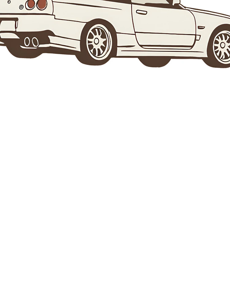 Thumbnail 4 of 4, iPhone Case, GT-R R34 designed and sold by VintageVelocityCars.