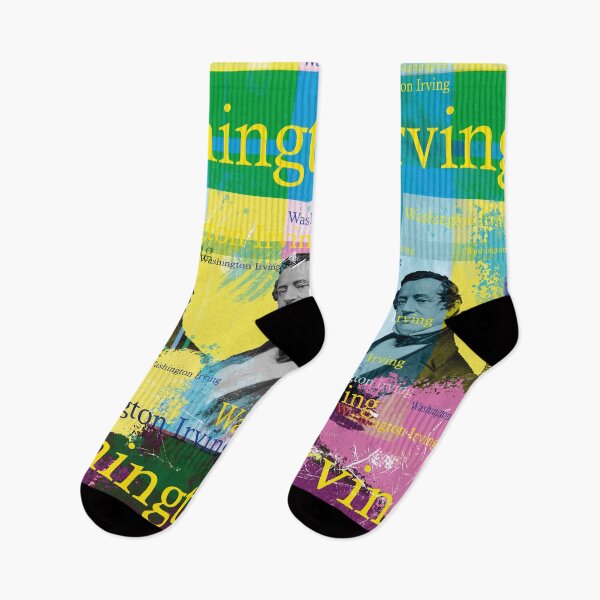 Item preview, Washington Irving, American writer designed and sold by Mauswohn.
