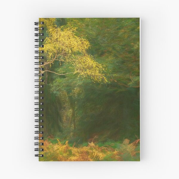 Item preview, Autumn woodland digital oil painting designed and sold by RobThorley.