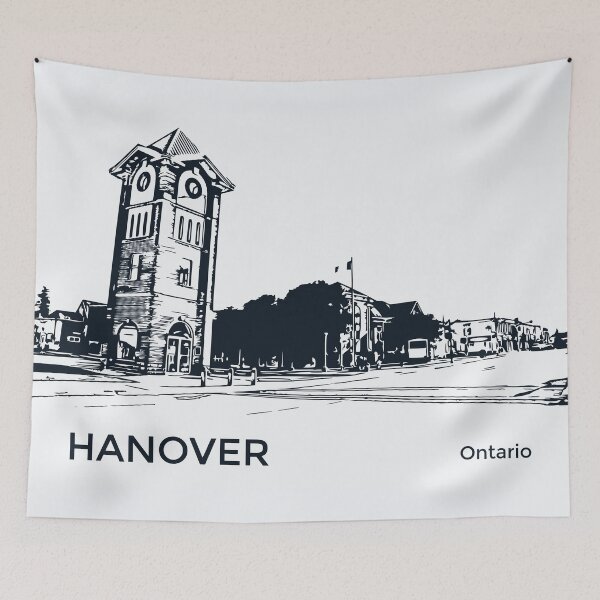 Item preview, Hanover Ontario designed and sold by Lakeric Cityscapes.