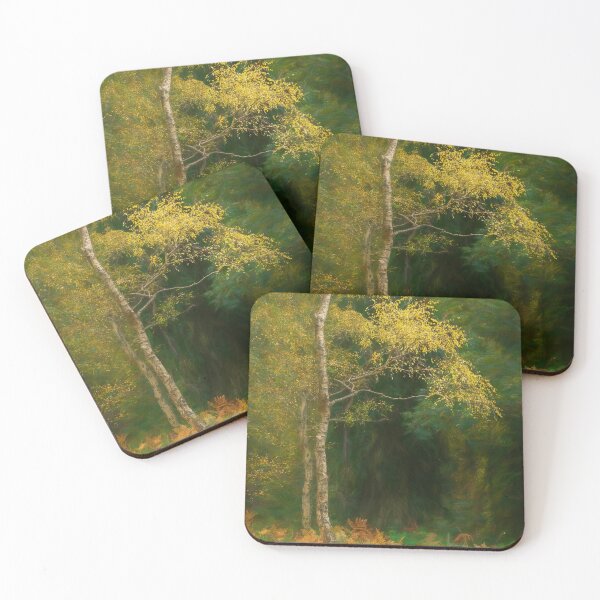 Item preview, Autumn woodland digital oil painting designed and sold by RobThorley.