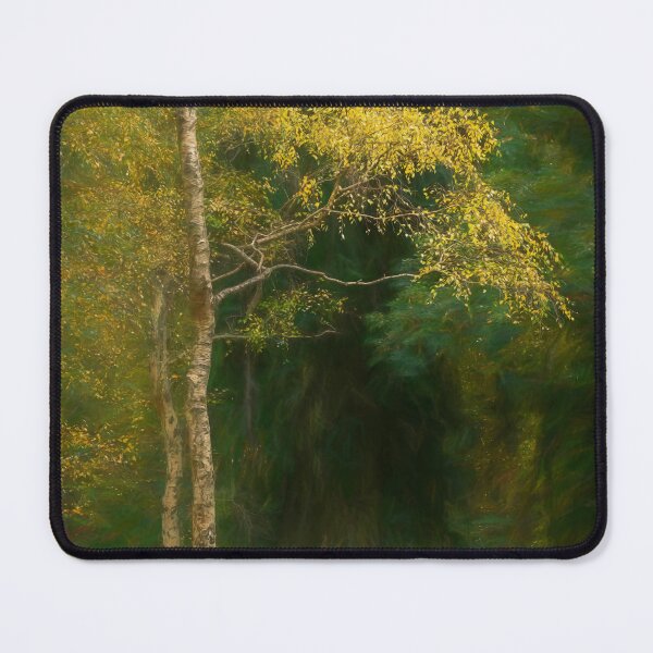 Item preview, Autumn woodland digital oil painting designed and sold by RobThorley.
