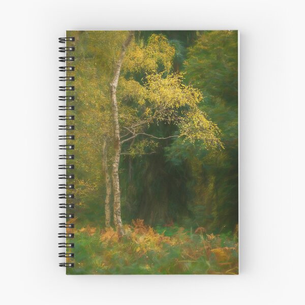 Item preview, Autumn woodland digital oil painting designed and sold by RobThorley.