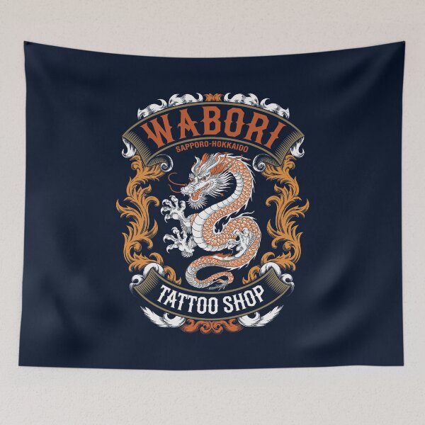 Item preview, Japanese Dragon Tattoo – Bold Oriental Wabori Tattoo-Inspired Design designed and sold by paulo silveira.