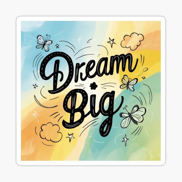 Item preview, Dream Big designed and sold by StyleStitchRo.
