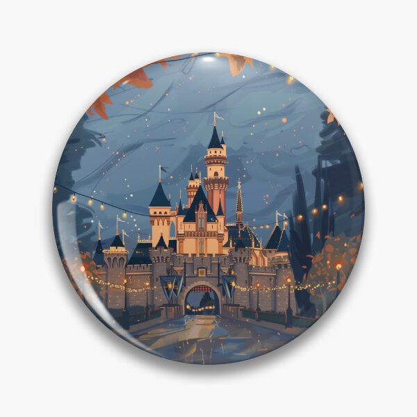 Item preview, Magical Autumn Castle at Night designed and sold by Cozy Nerdy Things.