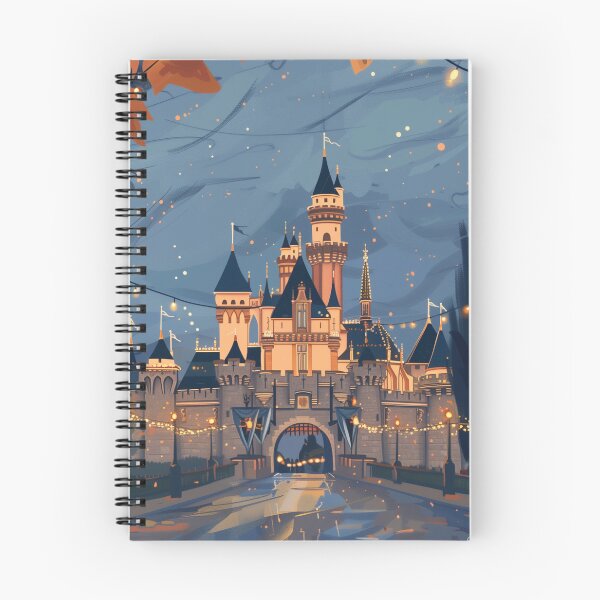 Item preview, Magical Autumn Castle at Night designed and sold by Cozy Nerdy Things.