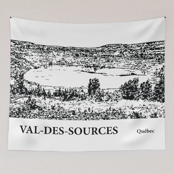 Item preview, Val-des-Sources Québec designed and sold by Lakeric Cityscapes.