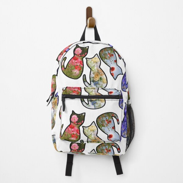 Item preview, Floral cats designed and sold by Artistkhg.
