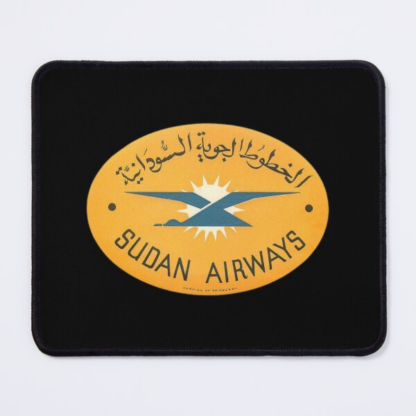 Item preview, Sudan Airways Vintage Luggage Label designed and sold by FutureTraveller.