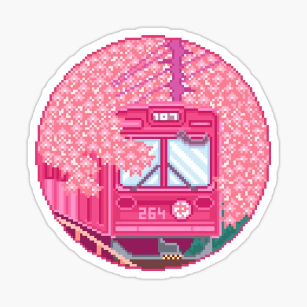 Aperçu de l'œuvre Pixel-art japonais créée et vendue par AlleenasPixels.