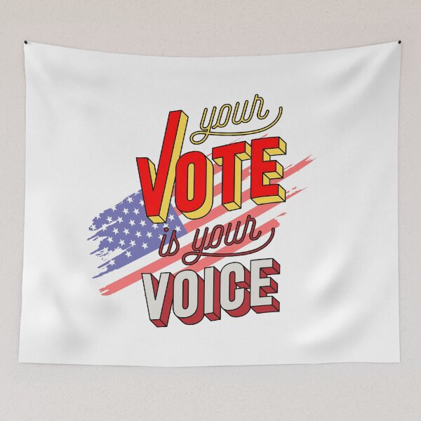Item preview, Your Vote, Your Voice designed and sold by CreativeFlux.