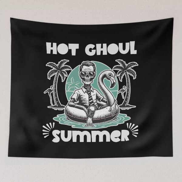 Item preview, Hot Ghoul Summer Beach Fun designed and sold by LuminOrb.