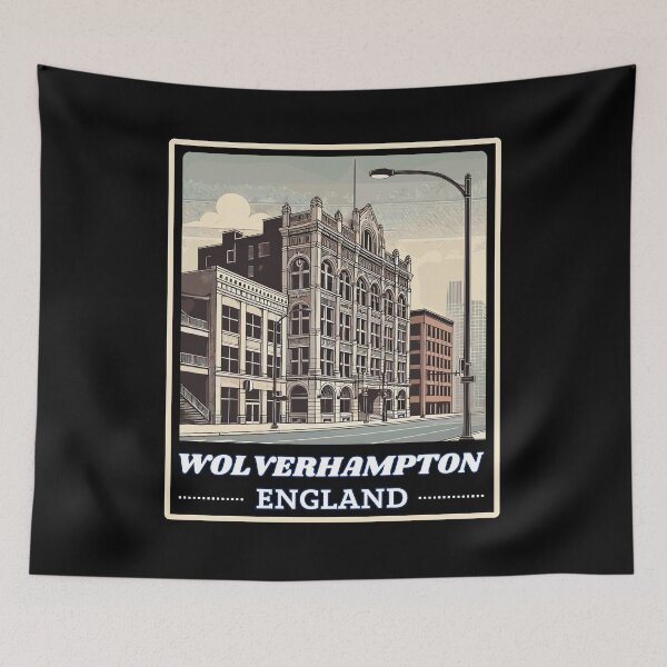 Item preview, Retro Street in Wolverhampton England designed and sold by MaateoDesign.