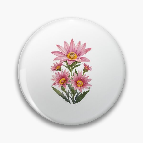 Item preview, Pink Gazania (Gazania rigens) designed and sold by HOMETOWN86.