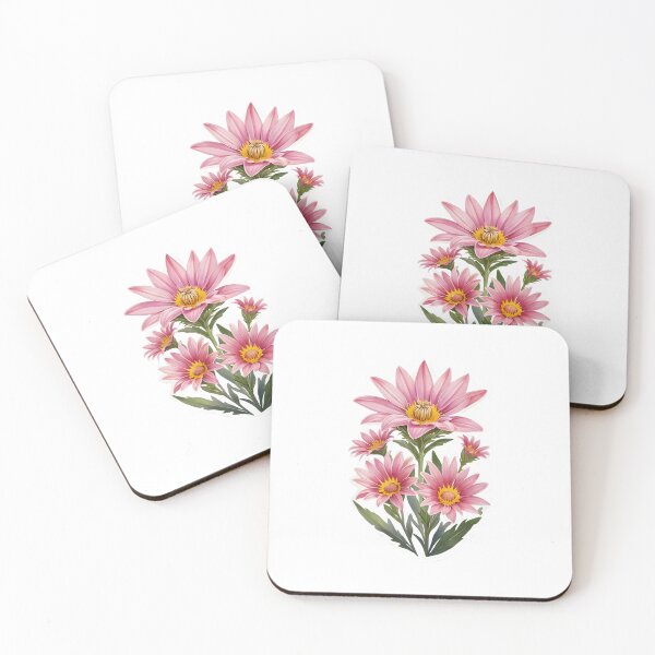 Item preview, Pink Gazania (Gazania rigens) designed and sold by HOMETOWN86.