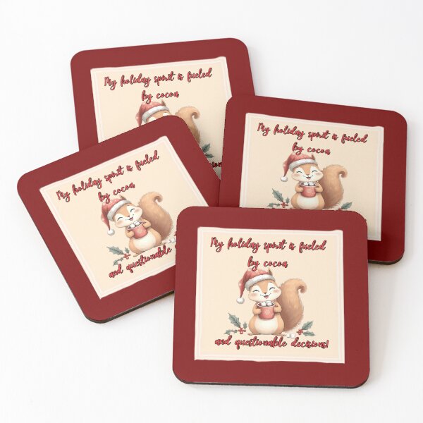 Item preview, My holiday spirit is fueled by cocoa and questionable decisions designed and sold by AmuraLumina.