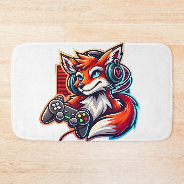Item preview, Mascot Gaming Fox Art designed and sold by DesignHub.