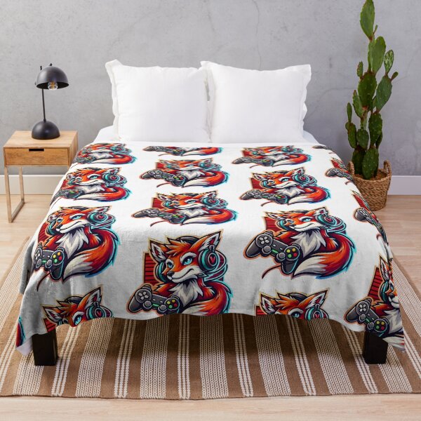 Item preview, Mascot Gaming Fox Art designed and sold by DesignHub.
