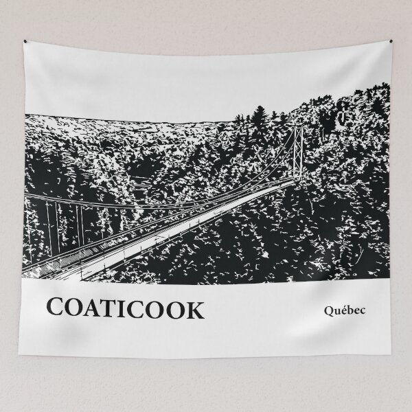 Item preview, Coaticook Québec designed and sold by Lakeric Cityscapes.