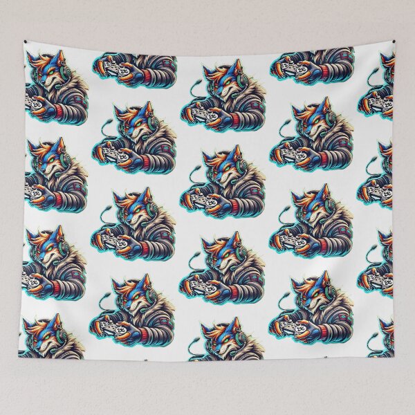Item preview, Mascot Fox Art designed and sold by DesignHub.