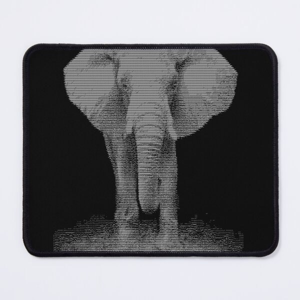 Item preview, Ascii Elephant White designed and sold by florback.