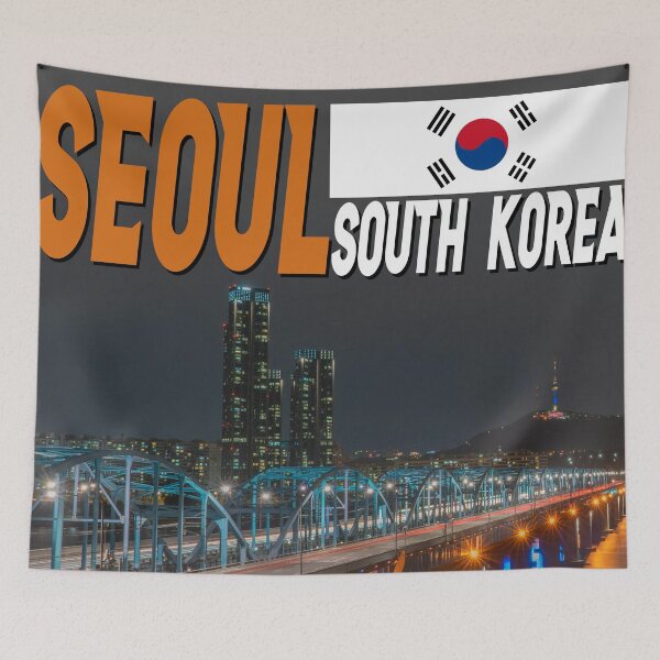 Item preview, Seoul South Korea designed and sold by TravelWish.