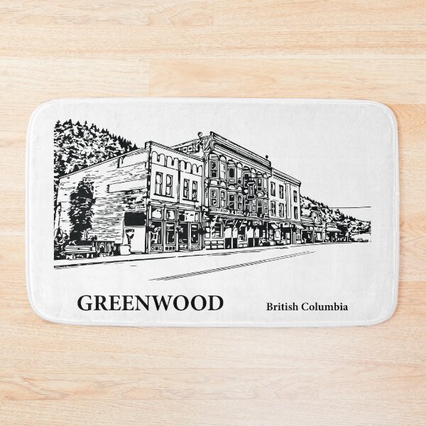 Item preview, Greenwood British Columbia designed and sold by Lakeric Cityscapes.