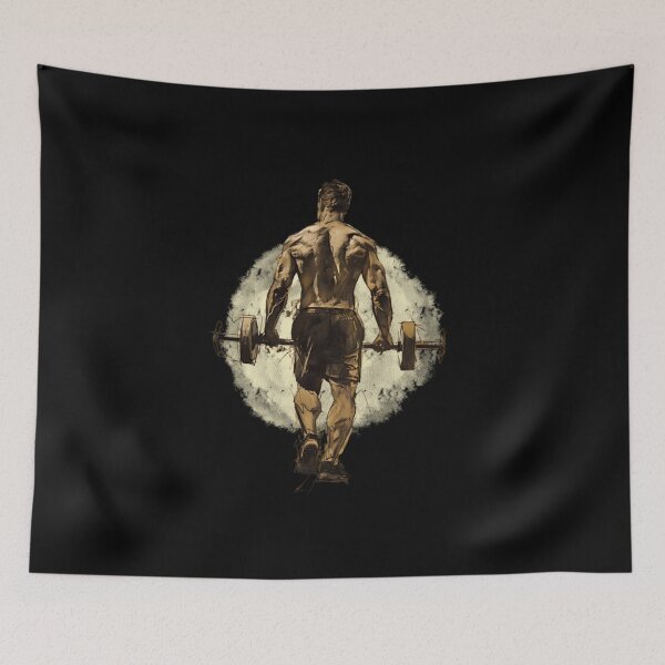 Item preview, Athlete Workout Dumbbell T-Shirt 001 designed and sold by Gogigo1.