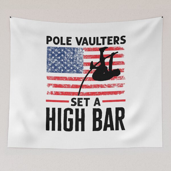 Item preview, Pole Vault USA Flag High Bar designed and sold by jaygo.