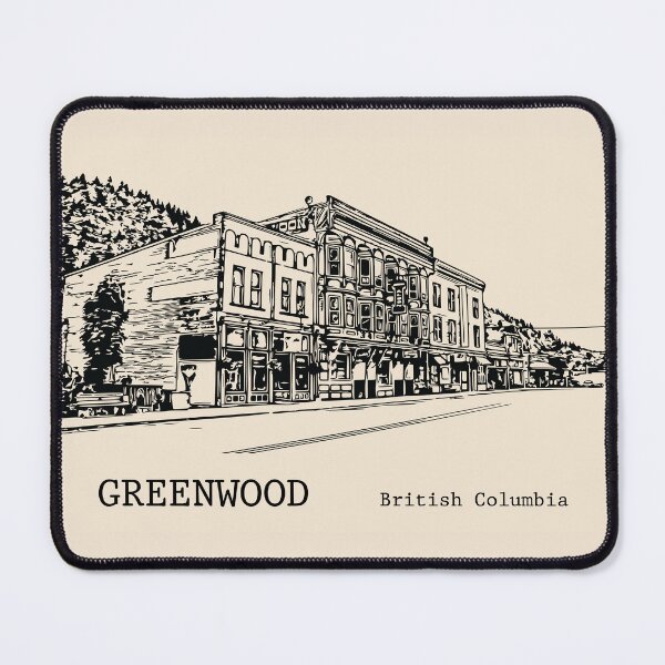 Item preview, Greenwood British Columbia designed and sold by Lakeric Cityscapes.