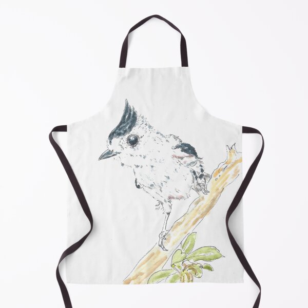 Item preview, Black-crested titmouse designed and sold by GiselleSellier.