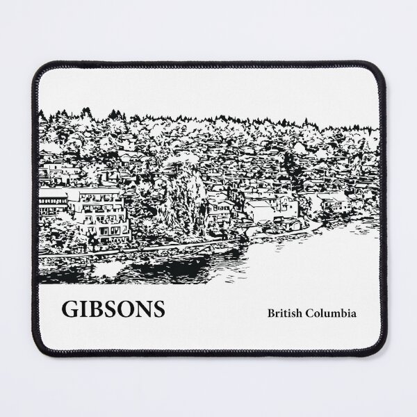 Item preview, Gibsons British Columbia designed and sold by Lakeric Cityscapes.