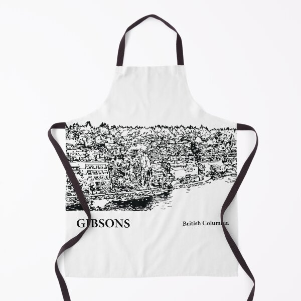 Item preview, Gibsons British Columbia designed and sold by Lakeric Cityscapes.