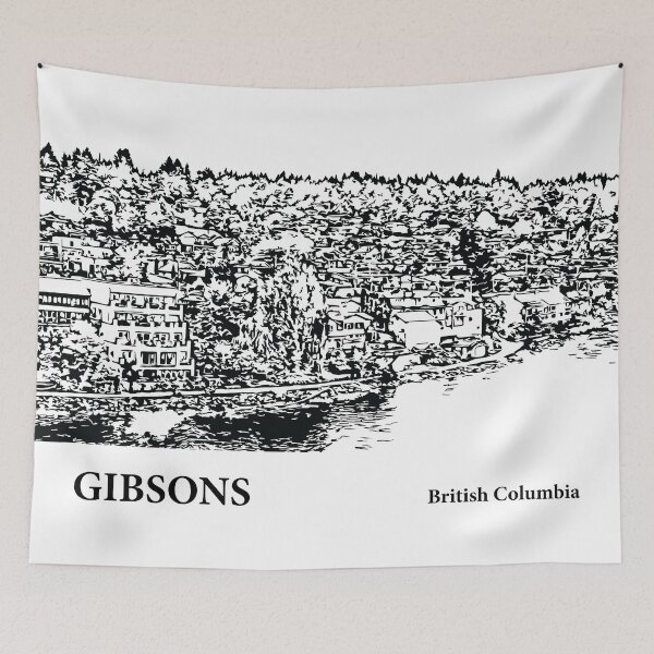 Item preview, Gibsons Columbia Británica designed and sold by Lakeric.