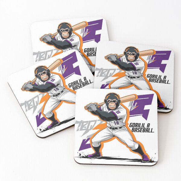 Item preview, Gorilil a baseball sticker designed and sold by CeammiShop.
