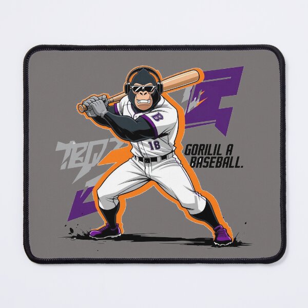 Item preview, Gorilil a baseball sticker designed and sold by CeammiShop.