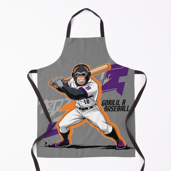 Item preview, Gorilil a baseball sticker designed and sold by CeammiShop.