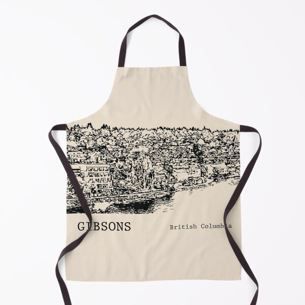 Item preview, Gibsons British Columbia designed and sold by Lakeric Cityscapes.