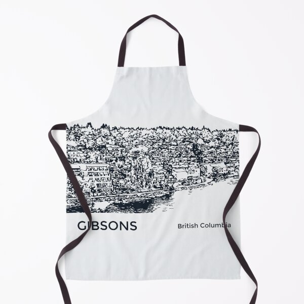 Item preview, Gibsons British Columbia designed and sold by Lakeric Cityscapes.
